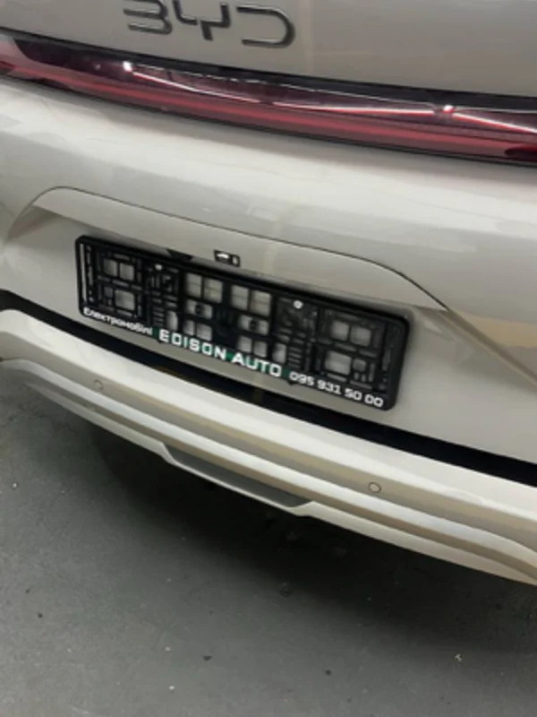 BYD — удаление вмятины на заднем бампере без покраски (до / после), AUTO DENT KIEV Киев