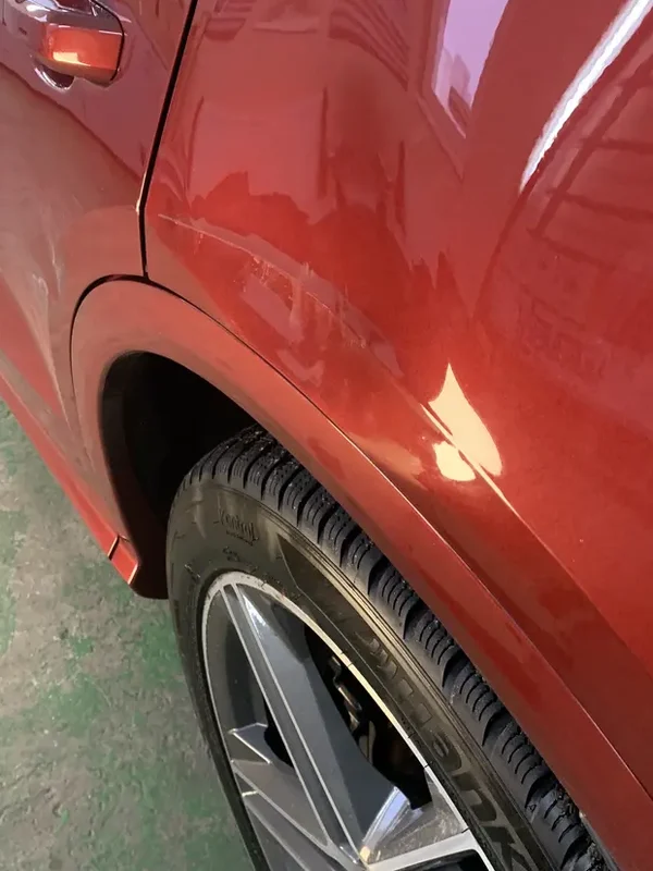 Удаление вмятины на крыле авто без покраски (до / после), AUTO DENT KIEV Киев